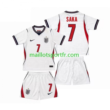 Maillot de Foot Angleterre Bukayo Saka 7 Enfant Domicile World Cup 2026